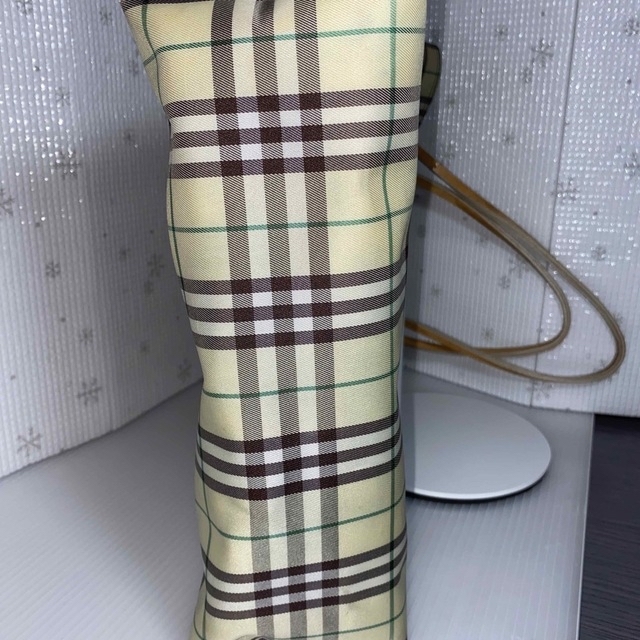 BURBERRY(バーバリー)の割引中！BURBERRY LONDON レザー　ナイロンノバチェックトートバッグ レディースのバッグ(トートバッグ)の商品写真