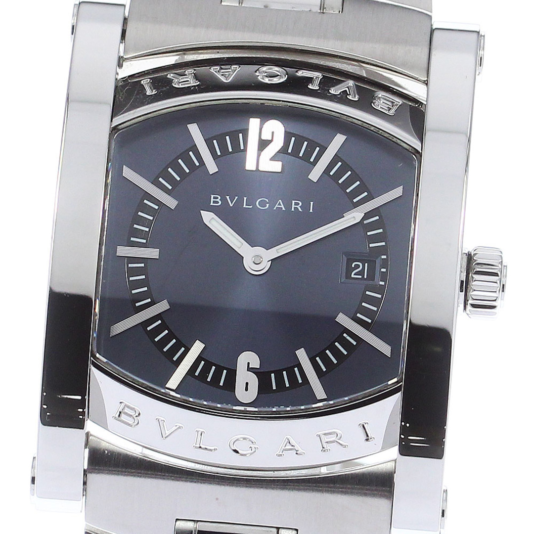 超美品 BVLGARI - ボーイズ_731993 クォーツ AA39S デイト アショーマ 【BVLGARI】ブルガリ ☆美品 腕時計(アナログ)