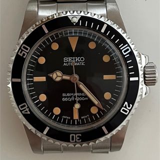 セイコー(SEIKO)のseiko mod サブマリーナ　ヴィンテージ　カスタム(腕時計(アナログ))