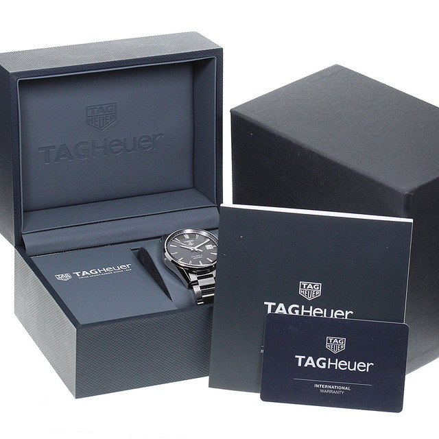 TAG Heuer(タグホイヤー)の☆良品 ★箱・保証書付き【TAG HEUER】タグホイヤー カレラ キャリバー5 デイト WAR211C-4 自動巻き メンズ_734344 メンズの時計(腕時計(アナログ))の商品写真