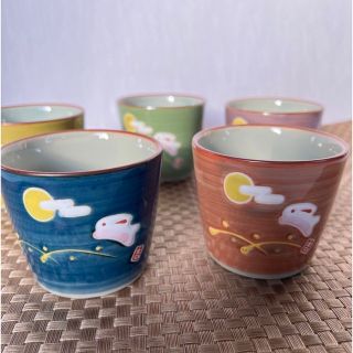 湯呑み　5個セット　新品未使用　(食器)