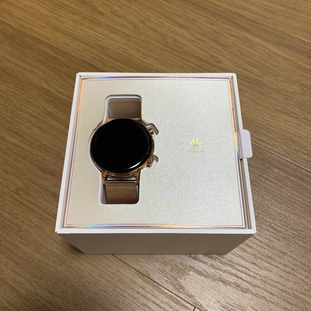 HUAWEI(ファーウェイ)のHUAWEI WATCH GT  エレガントモデル リファインゴールド メンズの時計(腕時計(デジタル))の商品写真