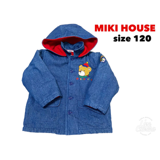 ミキハウス(mikihouse)の新品未使用！MIKI HOUSE ミキハウス　ジャンパー　ブルゾン　120cm(ジャケット/上着)