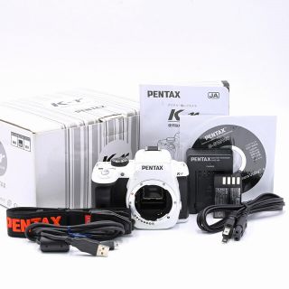 ペンタックス(PENTAX)のPENTAX K-r ボディ ホワイト(デジタル一眼)