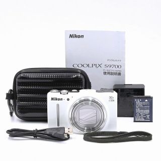 ニコン(Nikon)のNikon COOLPIX S9700 WH エレガントホワイト(コンパクトデジタルカメラ)