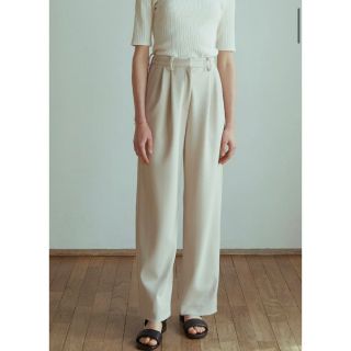 クラネ(CLANE)の専用です！CLANE  RIB STRIPE TUCK PANTS(カジュアルパンツ)