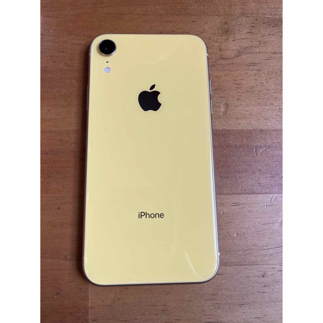 アップル iphonexr  128GB イエロー アップルストア購入