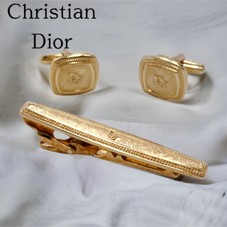 クリスチャンディオール(Christian Dior)の箱付き極美品✨Christian Dior★カフス★タイピン★ヴィンテージ(カフリンクス)