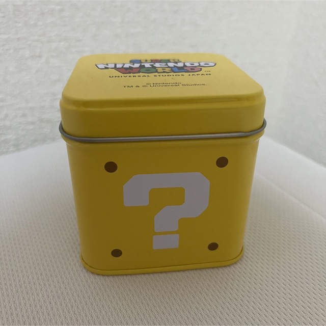 USJ(ユニバーサルスタジオジャパン)の【缶のみ】SUPER NINTENDO WORLD ハテナブロック エンタメ/ホビーのおもちゃ/ぬいぐるみ(キャラクターグッズ)の商品写真