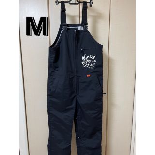 ザノースフェイス(THE NORTH FACE)の美品　KM4K パラダイス　ビブパンツ　M 黒　スノーボードウェア(ウエア/装備)