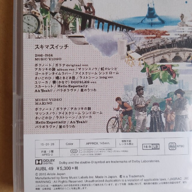 別冊スキマスイッチ　part　2 DVD