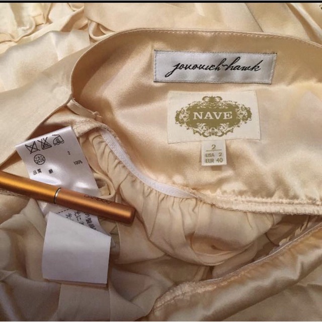 JOVOVICH HAWK(ジョボヴィッチホーク)のJOVOVICH HAWK (NAVE) SILK ドレス レディースのワンピース(ひざ丈ワンピース)の商品写真