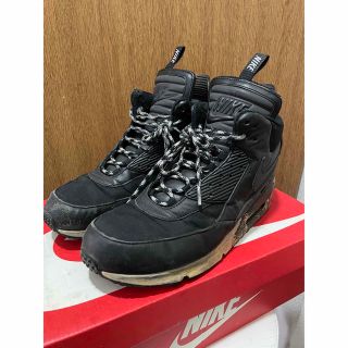 ナイキ(NIKE)のナイキ エア マックス 90 ウィンタライズド ブラック(684714-001)(スニーカー)