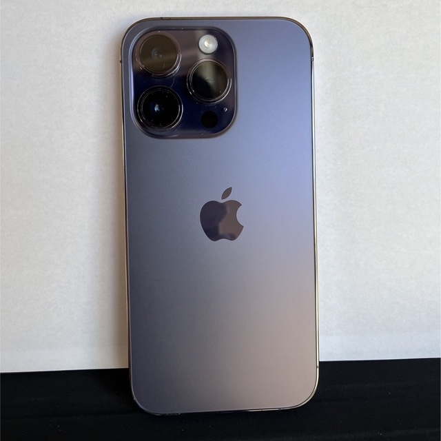 iPhone14 Pro 128GB ディープパープル 紫 美品 - スマートフォン本体