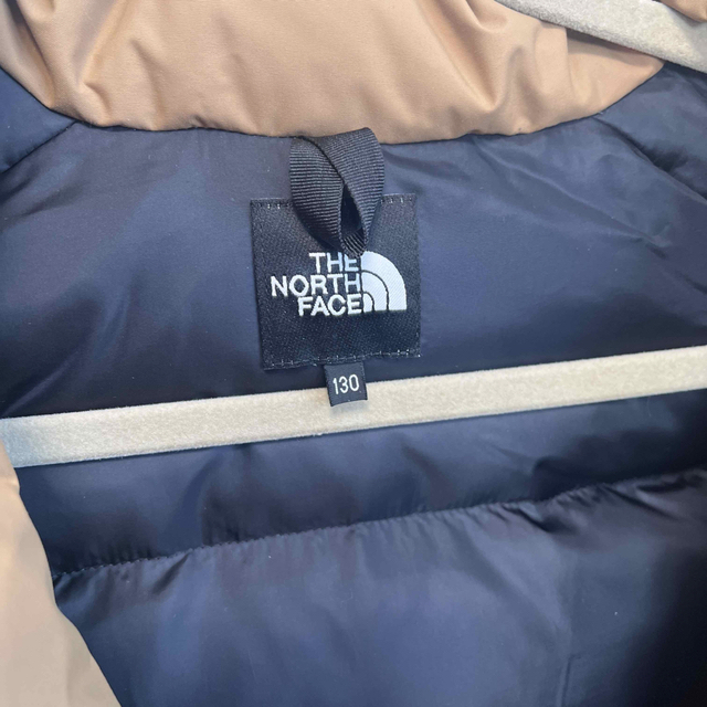 THE NORTH FACE(ザノースフェイス)のノースフェイスダウンジャケット キッズ/ベビー/マタニティのキッズ服女の子用(90cm~)(ジャケット/上着)の商品写真