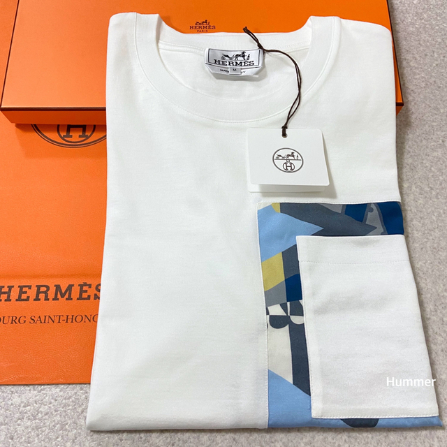 22ss Hermes エルメス Tシャツ-