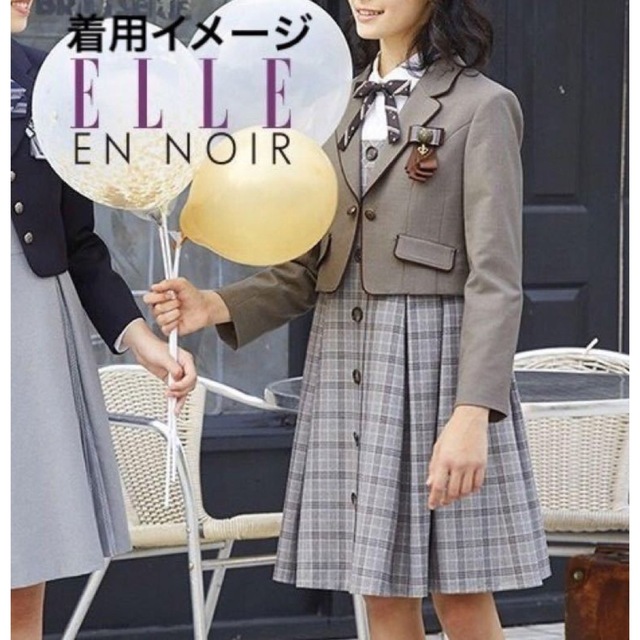 美品　ELLE EN NOIR フォーマルスーツ　150cm　５点セット　卒業式