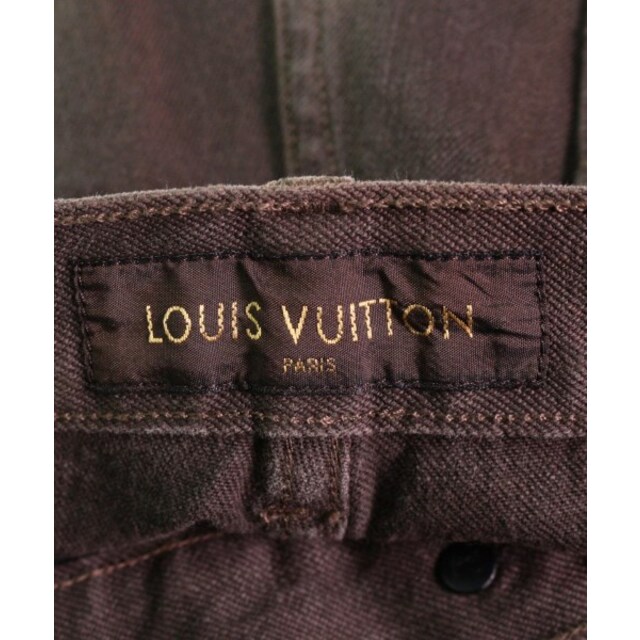 LOUIS VUITTON(ルイヴィトン)のLOUIS VUITTON ルイヴィトン デニムパンツ 48(L位) 茶 【古着】【中古】 メンズのパンツ(デニム/ジーンズ)の商品写真