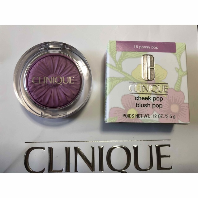 CLINIQUE(クリニーク)のクリニーク　チークポップ　15パンジーポップ コスメ/美容のベースメイク/化粧品(チーク)の商品写真