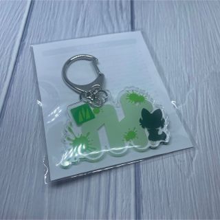 [任天堂公式ストア非売品]スプラトゥーン3 フェスキーホルダー くさ　ニャオハ(キャラクターグッズ)