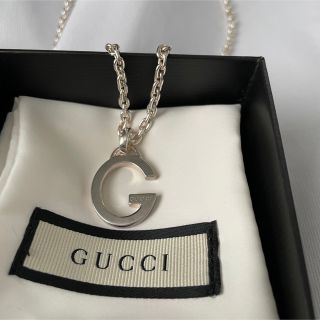 グッチ(Gucci)のGUCCI スターリングシルバーネックレス(ネックレス)