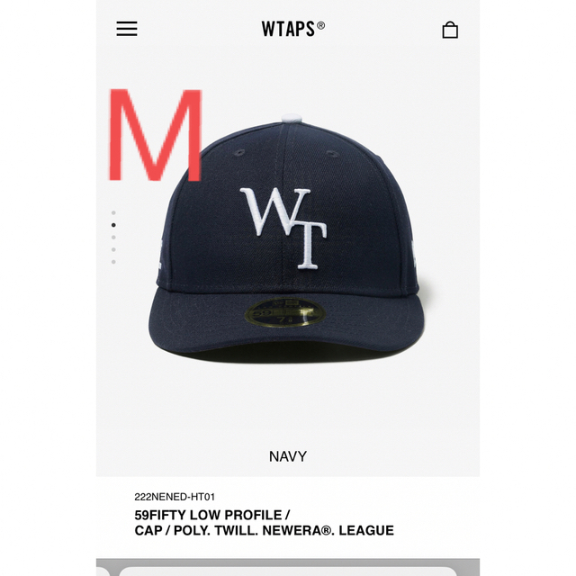 ニューエラ キャップ ダブルタップス wtaps 23ss 59FIFTY