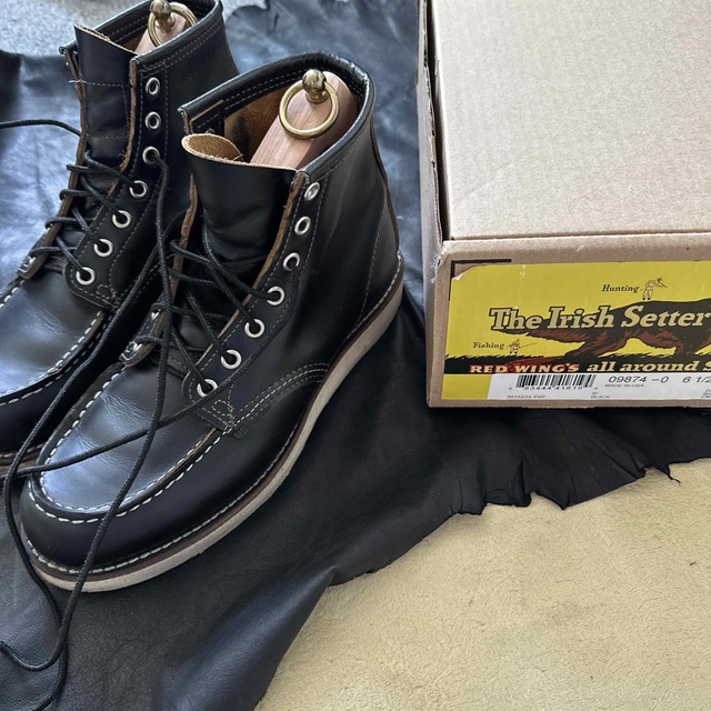 REDWING(レッドウィング)のレッドウィング　redwing 9874 24.5cm 6 2/1 E メンズの靴/シューズ(ブーツ)の商品写真