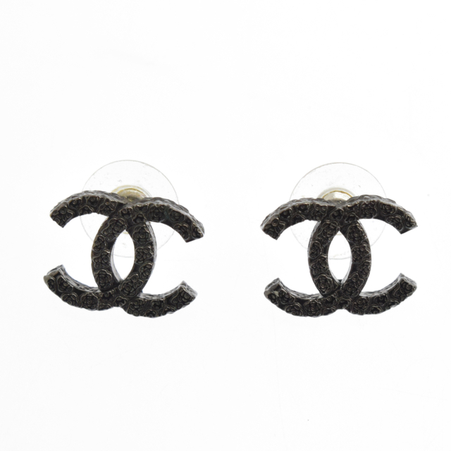 売れ筋商品 CHANEL - CHANEL シャネル ブラック ピアス ココマーク