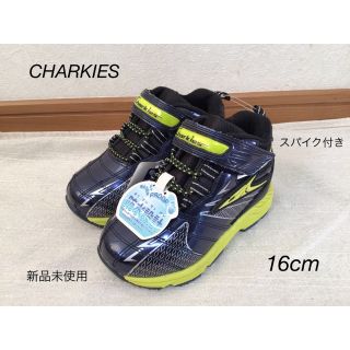 CHARKIES スノーブーツ　16cm 金具付き　スパイク付き(ブーツ)