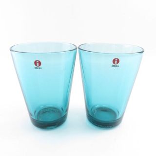 イッタラ(iittala)の美品 iittala イッタラ カルティオ タンブラー 2点 グラス ペア 北欧 フィンランド SY5188Q (タンブラー)