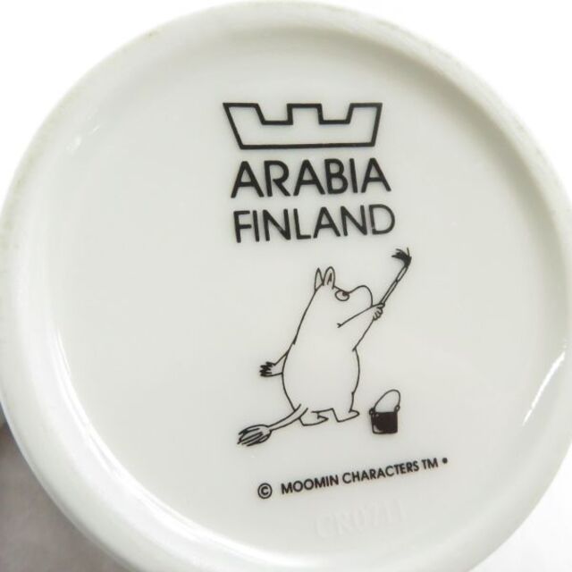 ARABIA(アラビア)の美品 ARABIA アラビア ムーミン 2011年 ウィンターゲーム マグカップ 冬季 コップ 北欧 フィンランド 旧ロゴ SY5190Q  インテリア/住まい/日用品のキッチン/食器(グラス/カップ)の商品写真