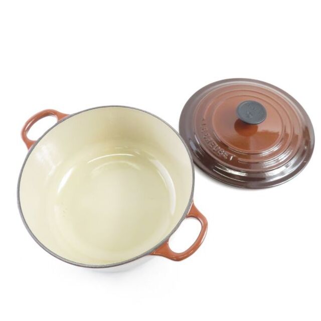 LE CREUSET - 未使用 Le Creuset ルクルーゼ ココットロンド 両手鍋