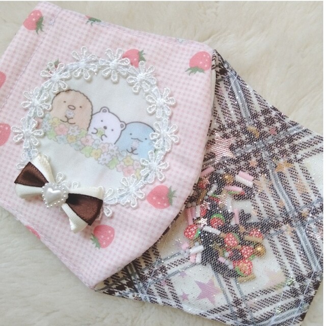 ライスター純正 インナーマスク♡すみっこ♡バレンタイン glow.ch