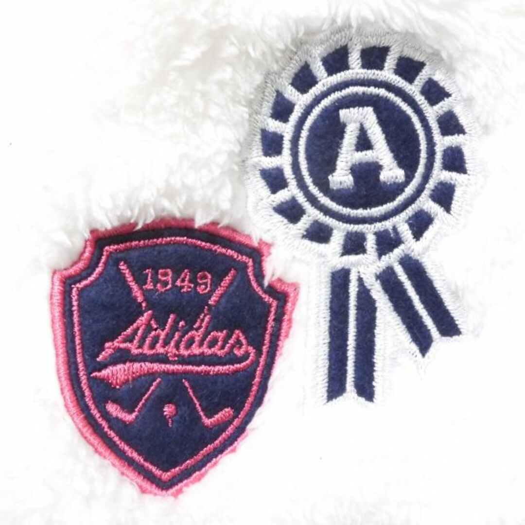 adidas(アディダス)の adidas アディダス コンパクトボアマフラー 1点 ホワイト ティペット レディース AM3882C  レディースのファッション小物(マフラー/ショール)の商品写真
