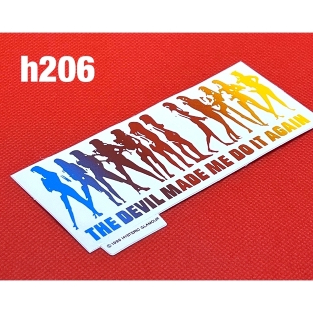 HYSTERIC GLAMOUR(ヒステリックグラマー)のHYSTERIC GLAMOUR Sticker ヒスグラステッカー ■h206 メンズのファッション小物(その他)の商品写真