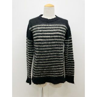 オーバーザストライプス(OVER THE STRIPES)のOVER THE STRiPES （オーバーザストライプス ）モヘヤ混 ニットセーター ボーダー【中古】【007】(ニット/セーター)