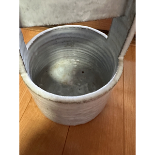 萩焼 手桶 桶 花瓶 陶器