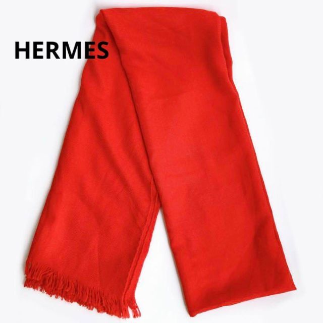 Hermes - ☆エルメス☆ ニューリブリス カシミヤ シルク ストール