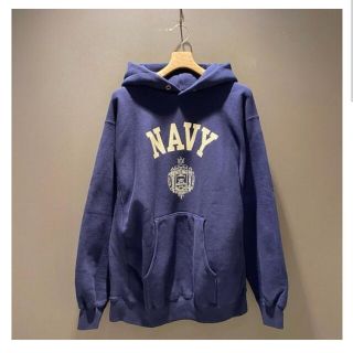 ビームス(BEAMS)のBUZZ RICKSON'S × BEAMS US Navy Hoodie L(パーカー)