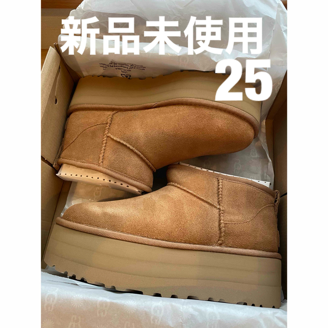 販売買取UGG - UGG 25cm クラシック ウルトラミニ プラットフォーム ...