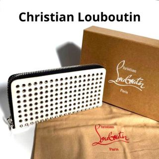 クリスチャンルブタン(Christian Louboutin)の☆クリスチャンルブタン☆　レザー パネトーネ ラウンドファスナー 長財布(長財布)