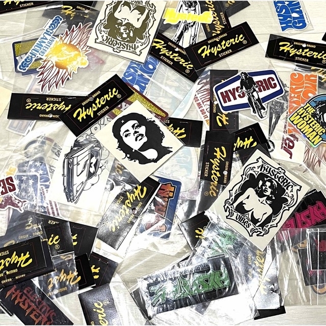 HYSTERIC GLAMOUR(ヒステリックグラマー)のHYSTERIC GLAMOUR Sticker ヒスグラステッカー ■h208 メンズのファッション小物(その他)の商品写真