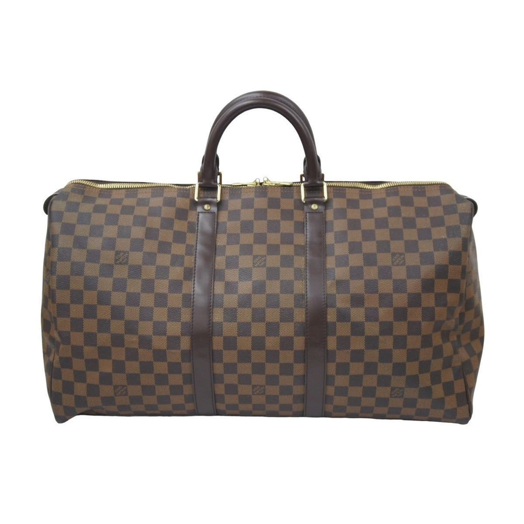 お待たせ! LOUIS VUITTON 46253 中古 美品 ブラウン コーティング