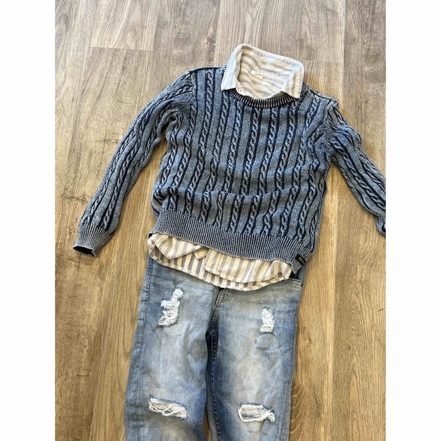 ZARA KIDS(ザラキッズ)のキッズ男の子　おしゃれパンツ　140㎝ キッズ/ベビー/マタニティのキッズ服男の子用(90cm~)(パンツ/スパッツ)の商品写真