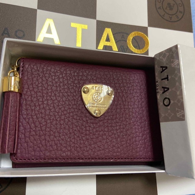ATAO(アタオ)の専用です　アタオ　ATAO     名刺入れ    チャオ レディースのファッション小物(名刺入れ/定期入れ)の商品写真