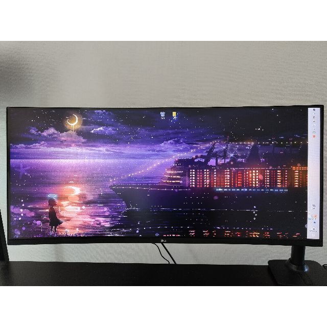 東京都 LG 湾曲 ウルトラワイドゲーミングモニター 144hz スマホ/家電 ...