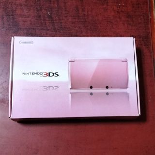 ニンテンドウ(任天堂)のNintendo 3DS　ミスティピンク(携帯用ゲーム機本体)