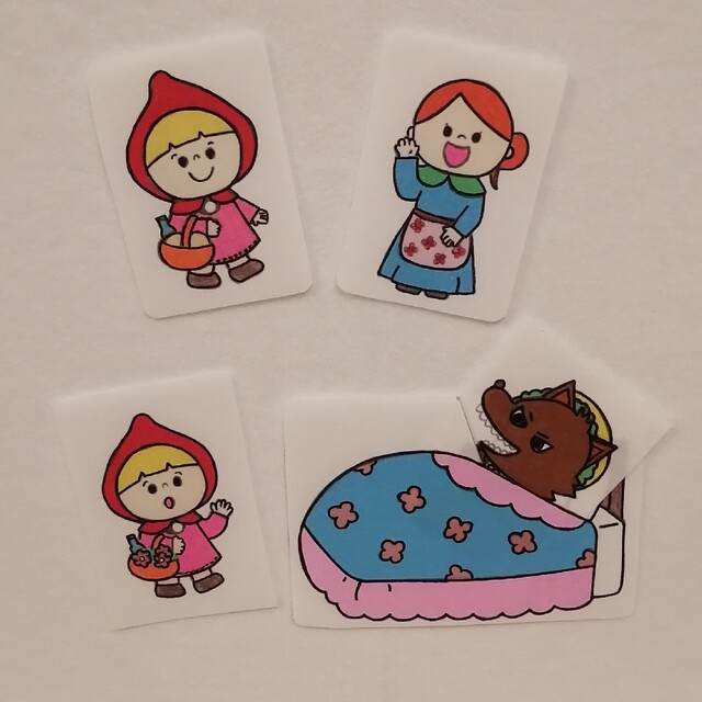 訳あり商品 パネルシアター 赤ずきんちゃん パネルシアター 赤ずきんちゃん