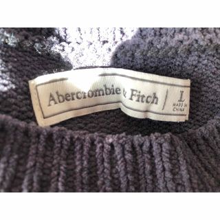 アバクロンビーアンドフィッチ(Abercrombie&Fitch)のAbercrombie &  Fitch メンズ　ニットLサイズ　超美品(ニット/セーター)