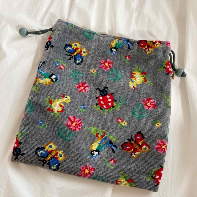 限定Special Price 完売品 美品 フェイラー ハイジ グレー 巾着ポーチ